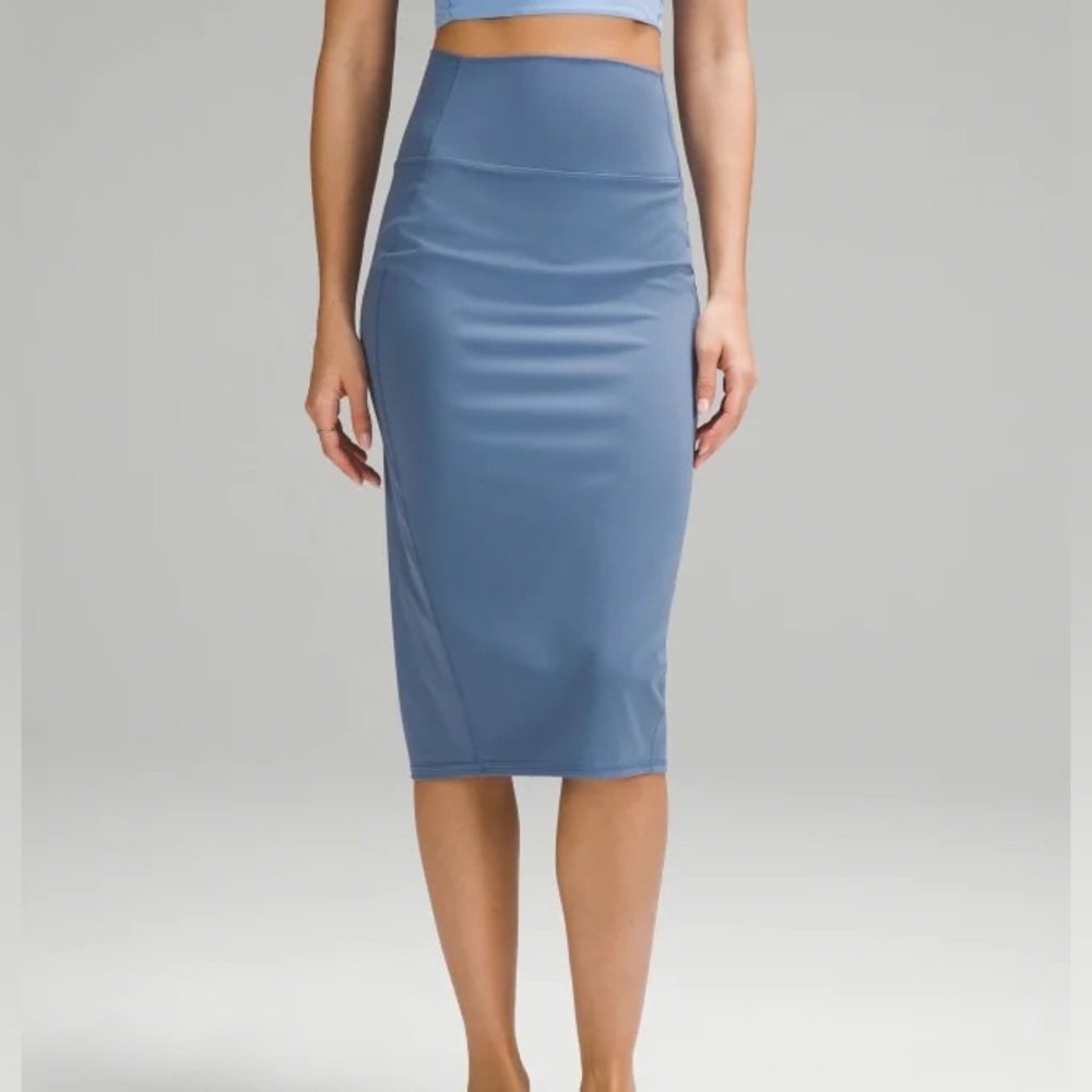 Nulu Slim-Fit High-Rise Skirt Oasis Blue Lululemon 6